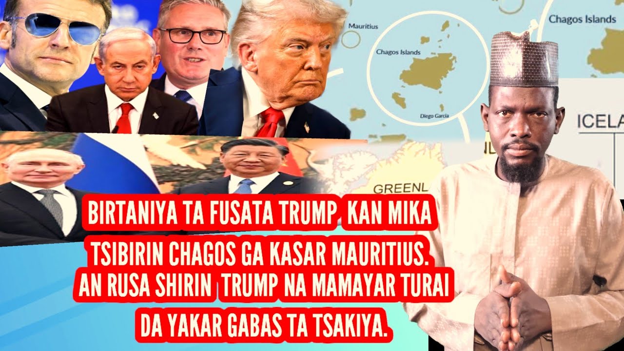 Sabon rikicin Amurka da birtaniya kan mika tsibirin chagos na sansanin Amurka ga kasar mouritius. 