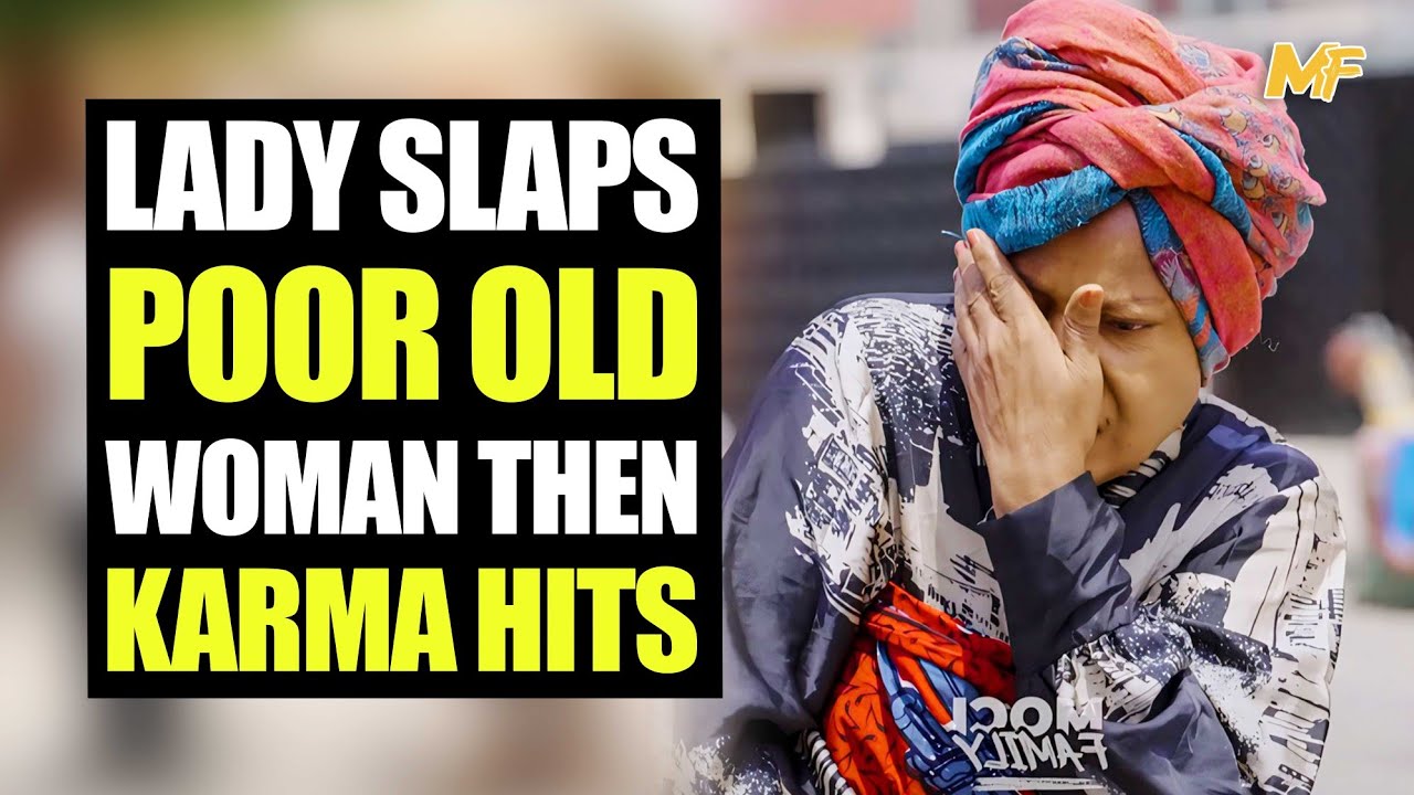 Lady Slaps Poor Old Woman, Then Karma Hits | MociFamily