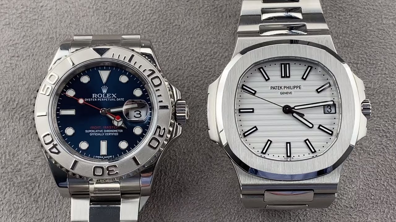 Rolex Yacht Master vs Patek Philippe Nautilus 5711: Rolex vs Patek Philippe Watch Comparison Review