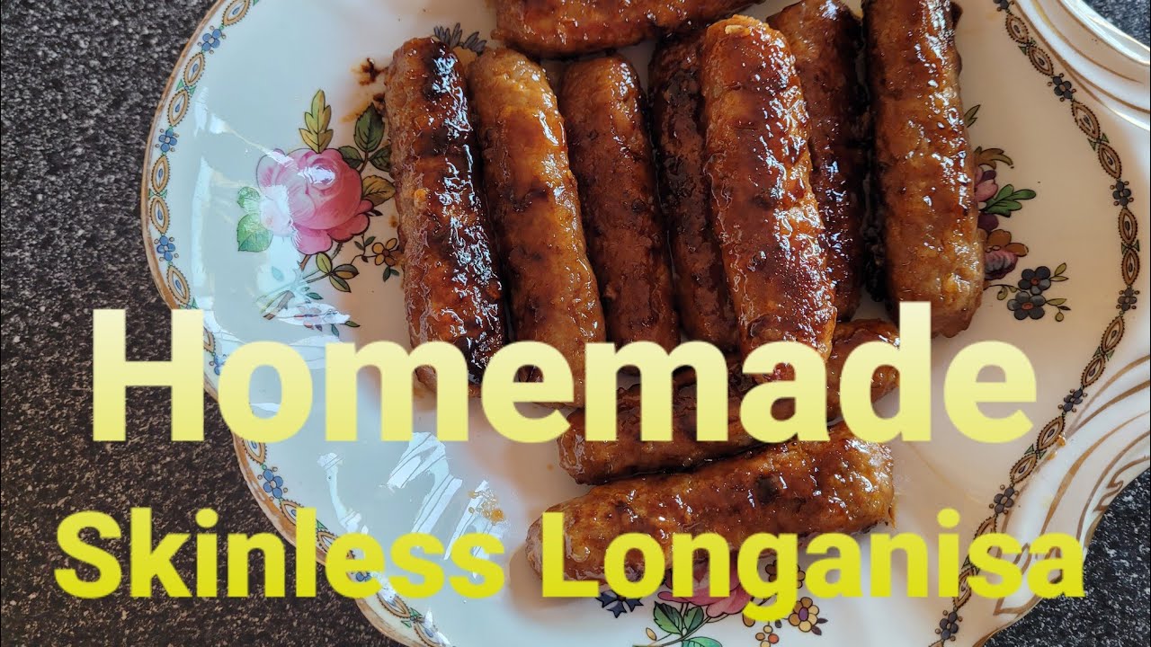 How to make skinless Longanisa Part 2 | Marlyne's UK Vlog
