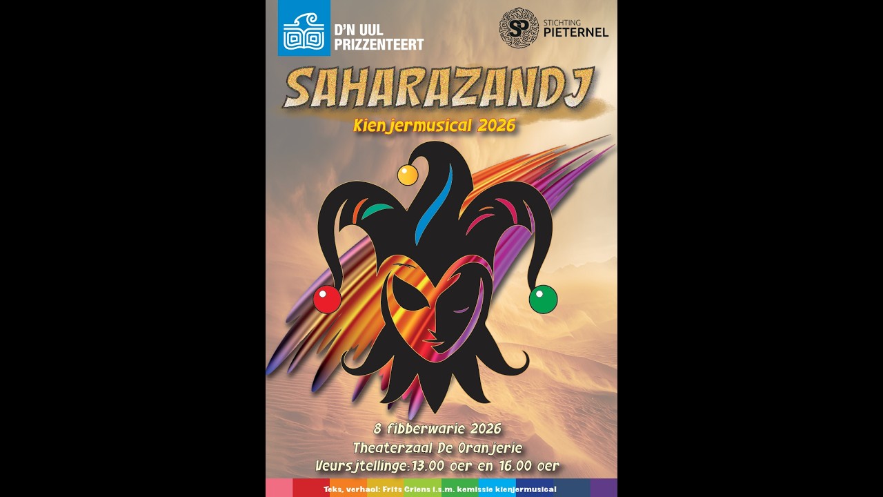 Kienjermusical 2026 - SAHARAZANDJ
