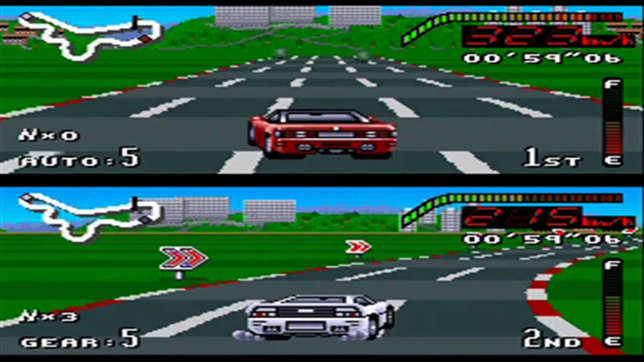 Top Gear (SNES) - Finale: UK