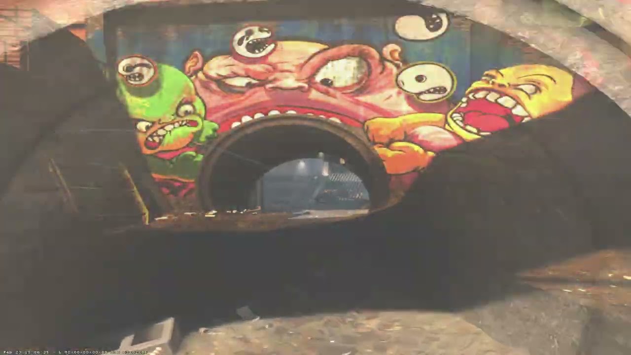 Раскид на карте de_overpass