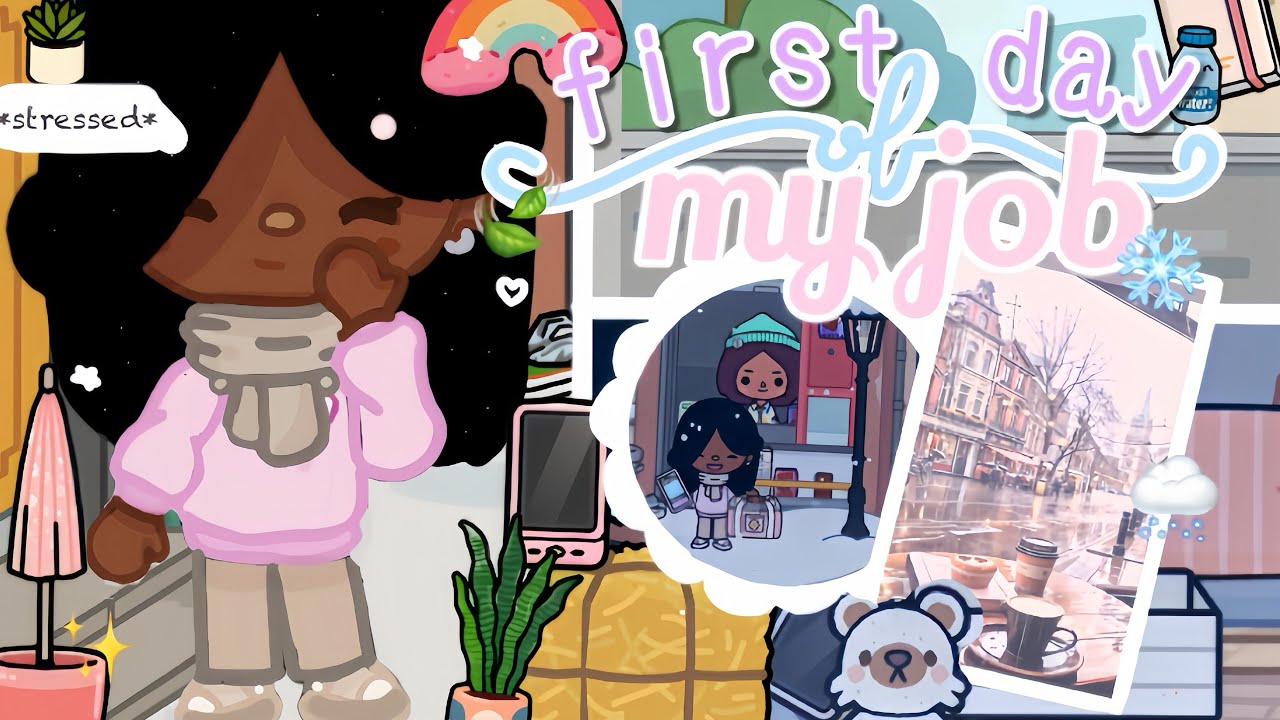 * FIRST * day at work ?! ✨🍃🕊️ * VOICED * 🎤