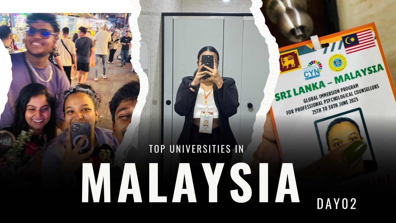 Malaysia වල Higher Studies 🎓 |Night Life In KL 🍻💸 | Counselling Association එක මොකක්ද ? 💗 #malaysia 