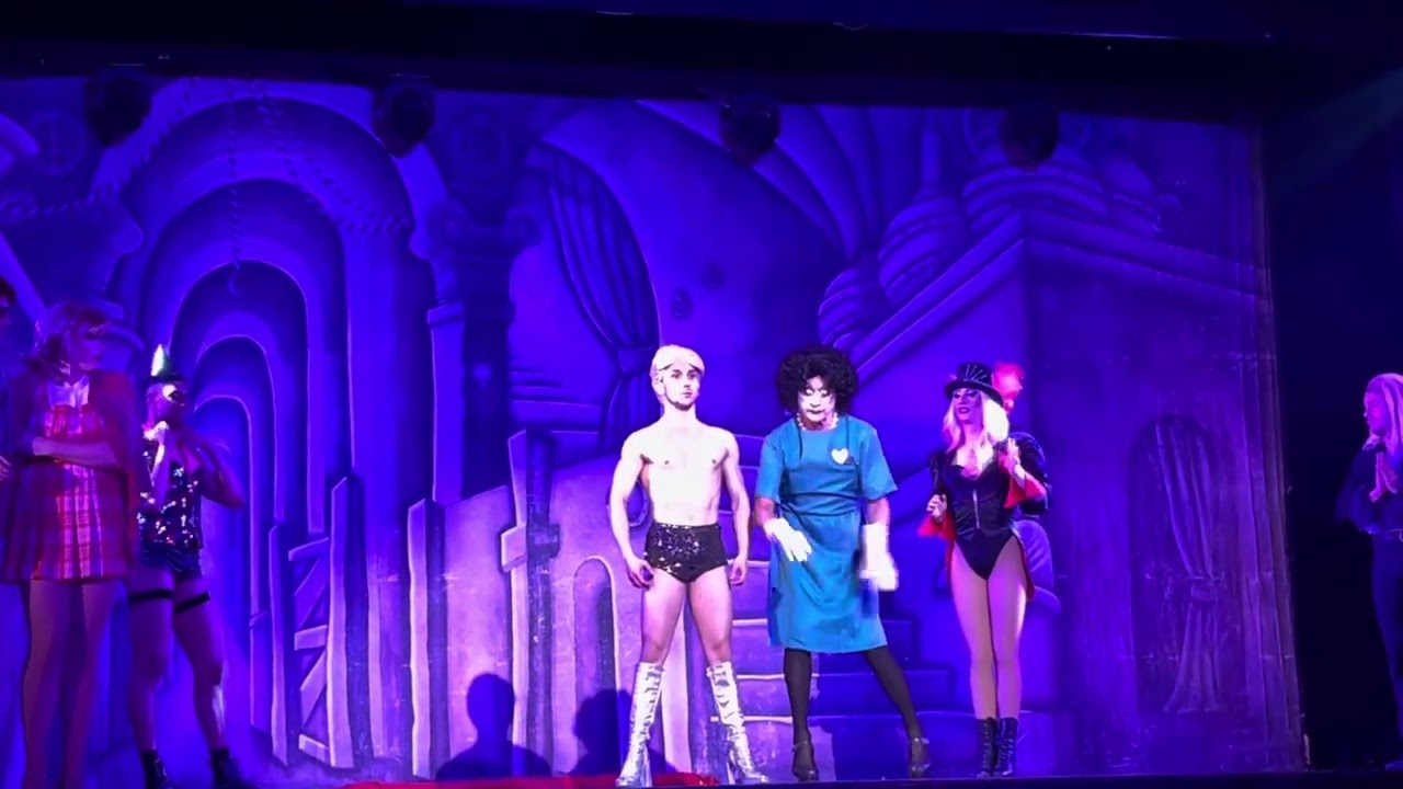 Funny Girls Blackpool “ I can make you a man” Rocky horror 2024