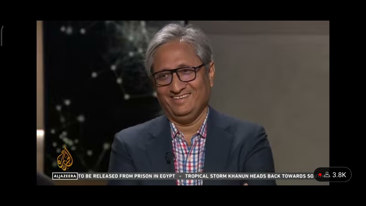 Ravish Kumar In Al-Jazeera TV #ravishkumar , #democracy #godimedia
