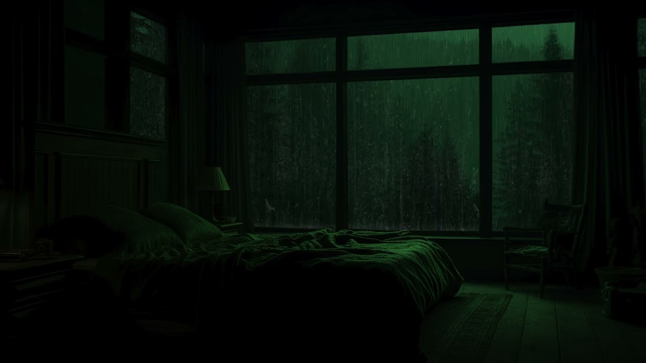 Soothing Rain Sounds With Fresh Room for Sleep: Calm Your Mind, Reduce Anxiety, and Sleep Peacefully