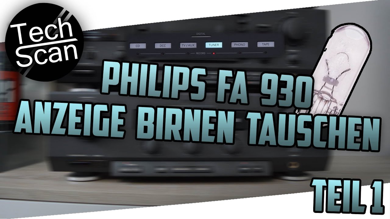 How2 • Philips FA 930 Anzeige-Birnen wechseln • Teil 1 • (ausführlich) [FullHD/60]