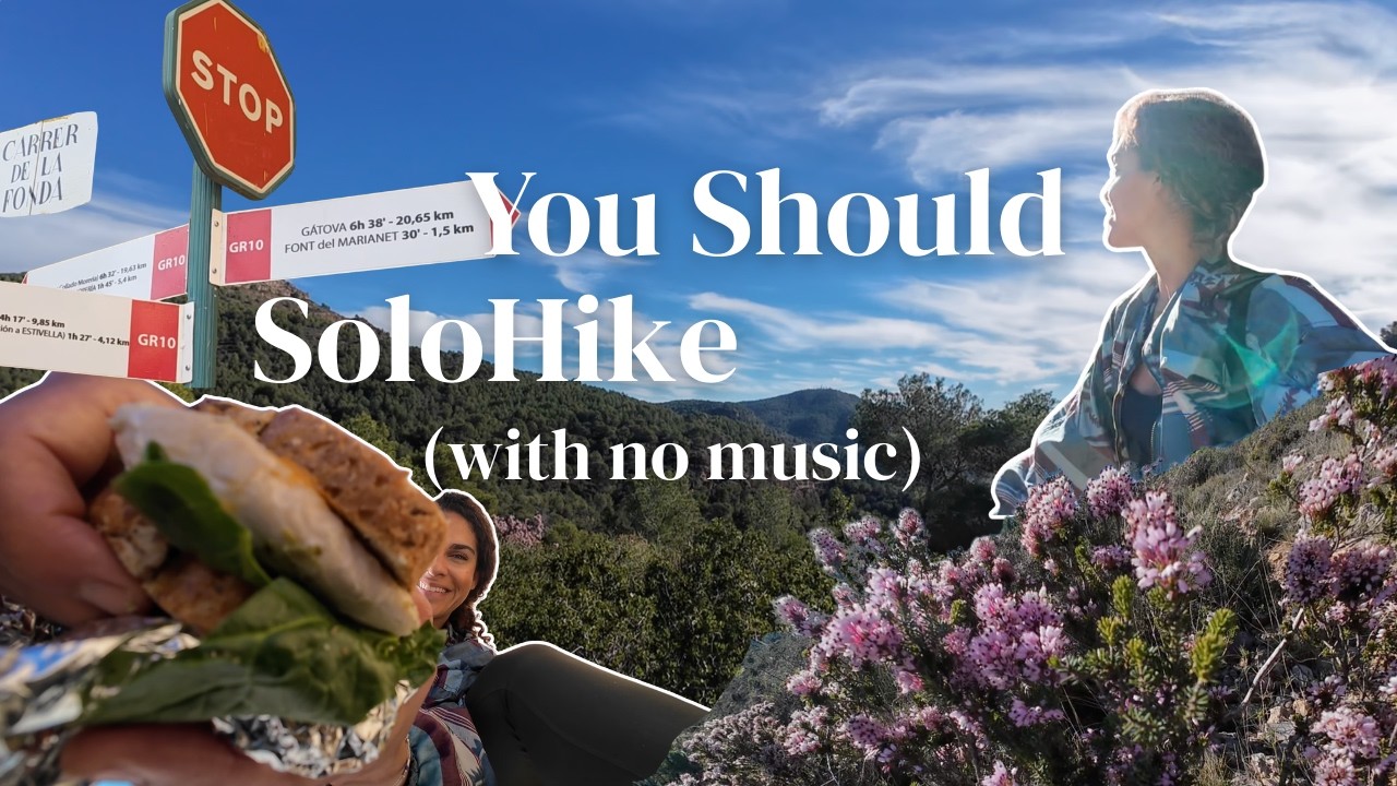 I cry on solo hikes, cuz nature is neat | metro to hiking in Valencia
