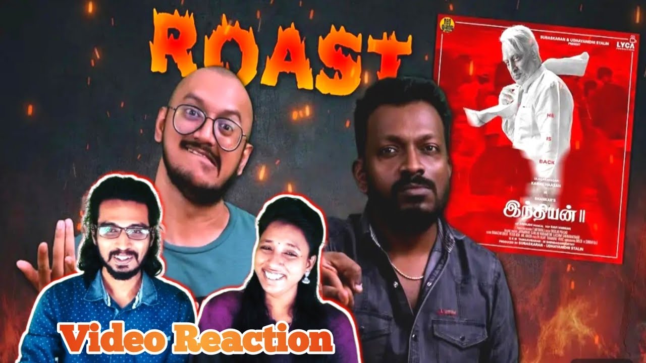 Indian-2 Roast 😵 | PlipPlip Video Reaction | Tamil Couple Reacts