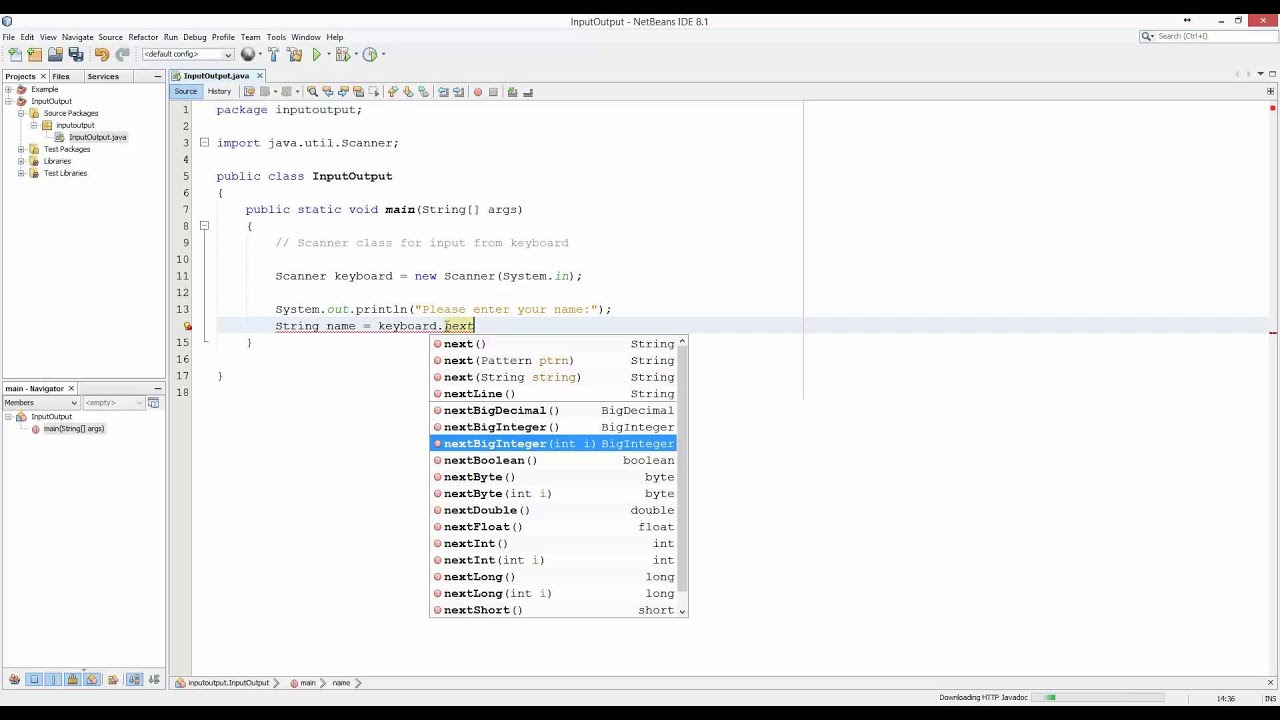 Getting Input using Scanner and JOptionPane