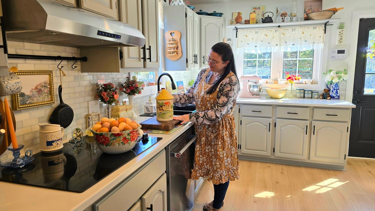 Spring Prep in our Countryside Home | No Talking- Baking, Crafts & Nature