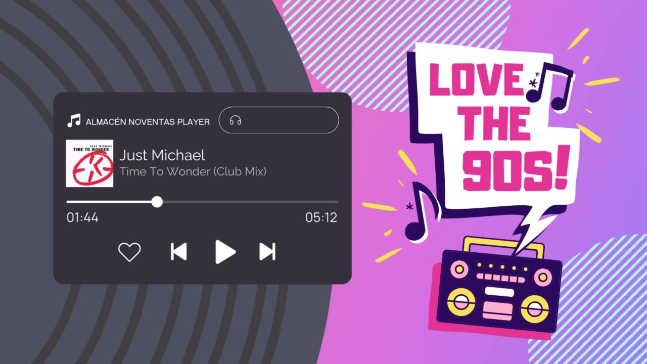 Just Michael - Time To Wonder (Club Mix) 📻 1994