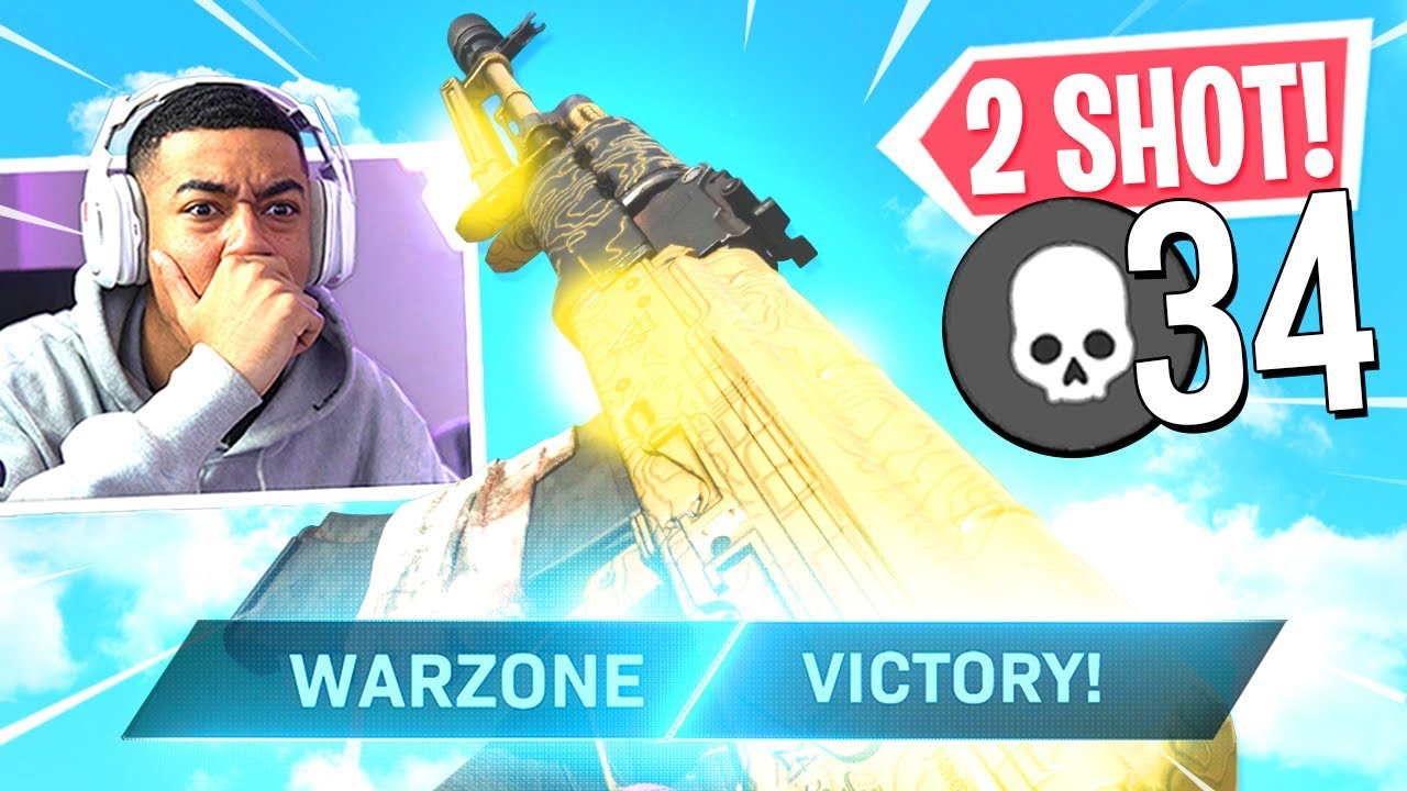 2 SHOT KILL! BEST AK-47 Class Setup in WARZONE! (Modern Warfare Warzone)