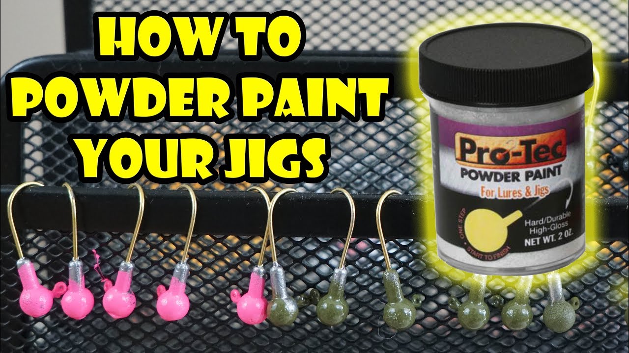 How to Powder Paint Jig Heads with Pro-Tec T-Day Ep. 1 (DIY At Home)