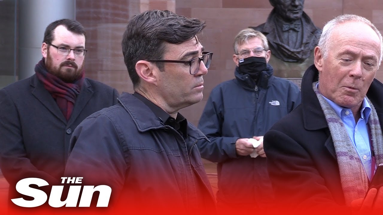 Andy Burnham furiously reacts live as he finds out Manchester forced into tier three lockdown