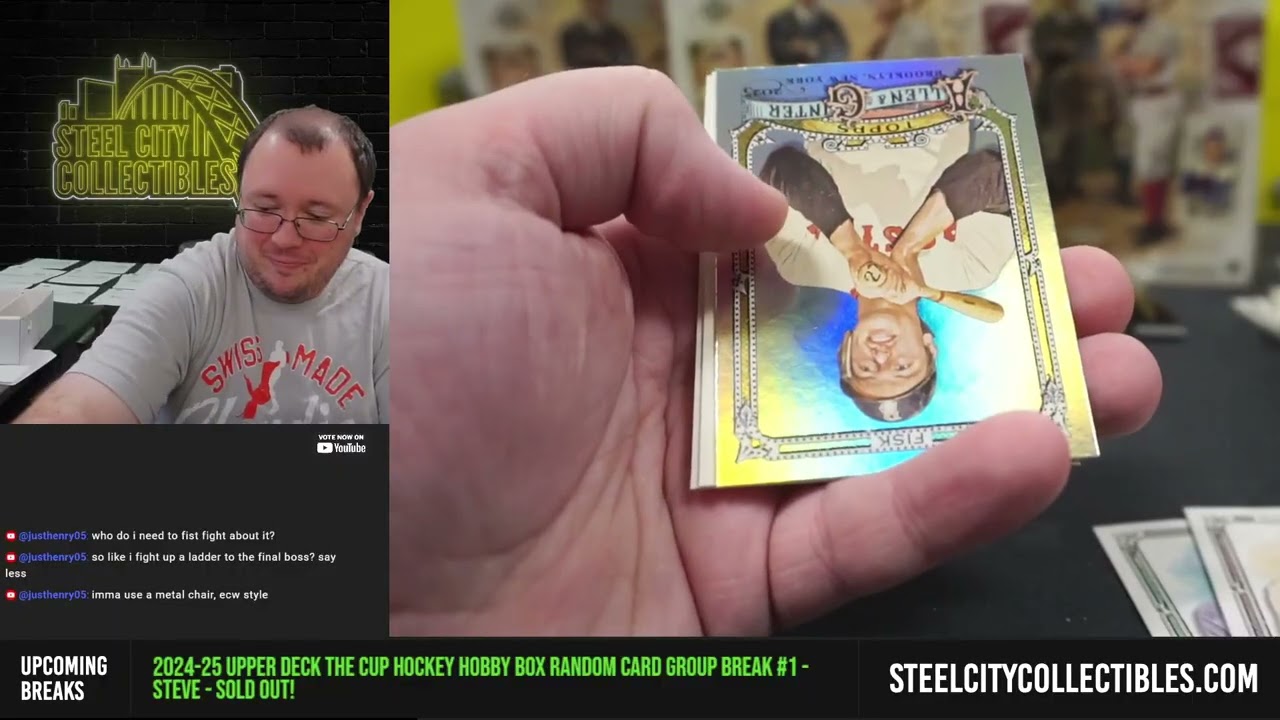 2025 Topps Allen & Ginter Baseball Hobby, 6 коробок (полуупаковка), групповой перерыв PYT # 1 &mdash; Стив
