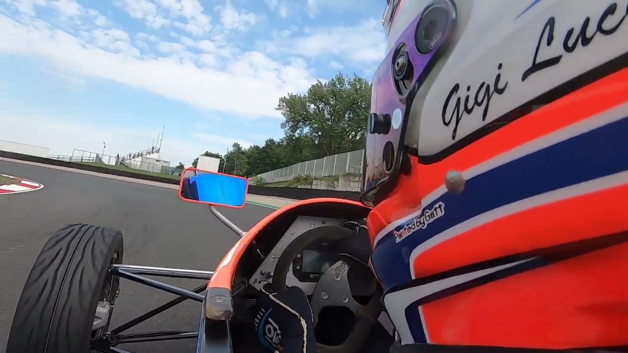 On board gara 2 Varano Formula Junior Gigi Luciano