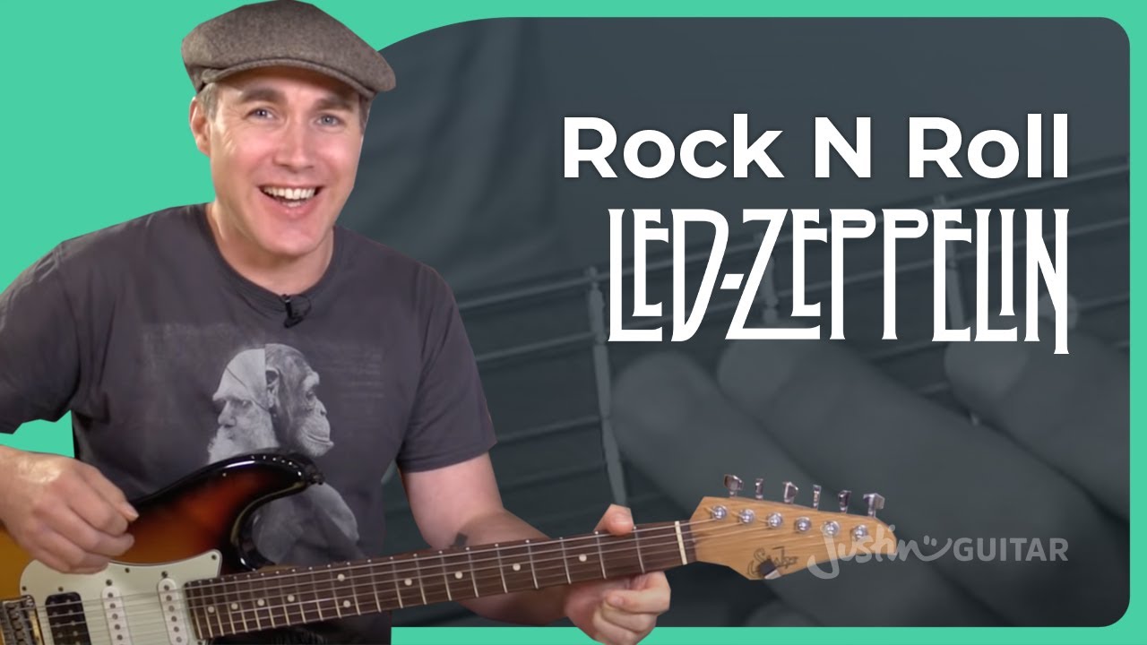 Как играть рок-н-ролл Led Zeppelin | Урок игры на гитаре