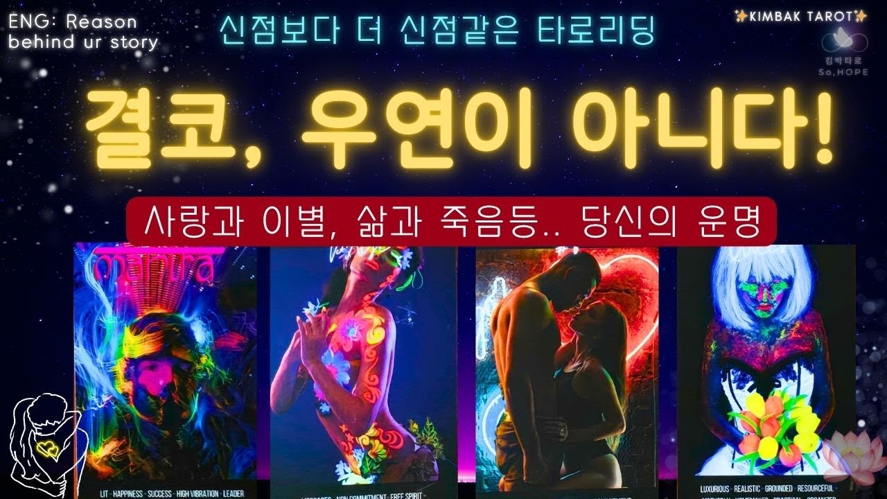 🍀  후기폭발🧿모든 일에는 이유가 있습니다💞 타로리딩 tarot reading destiny