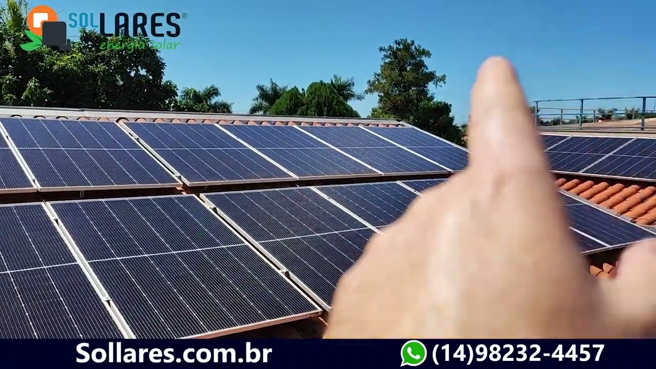 É importante instalar o painel solar virado para o norte, dá diferença na geração?