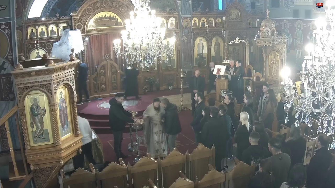 1.2.26 Θεία Λειτουργία Κυριακής Τελώνου και Φαρισαίου Τρύφωνος μ, Βασιλείου Ομολογητού Αρχιεπ. Θεσσ.