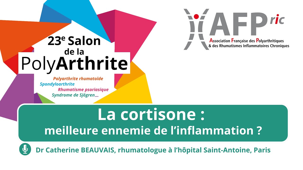 La cortisone : meilleure ennemie de l'inflammation ?