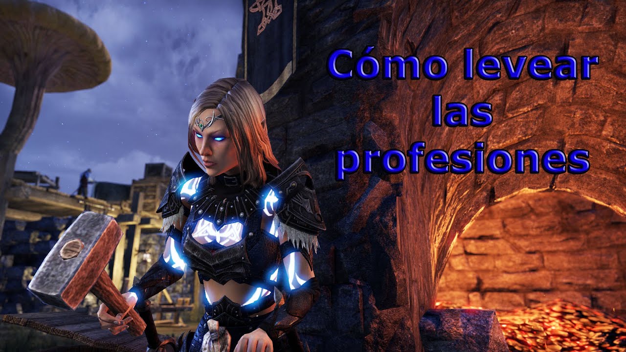 Cómo Levear las Profesiones en Elder Scrolls Online