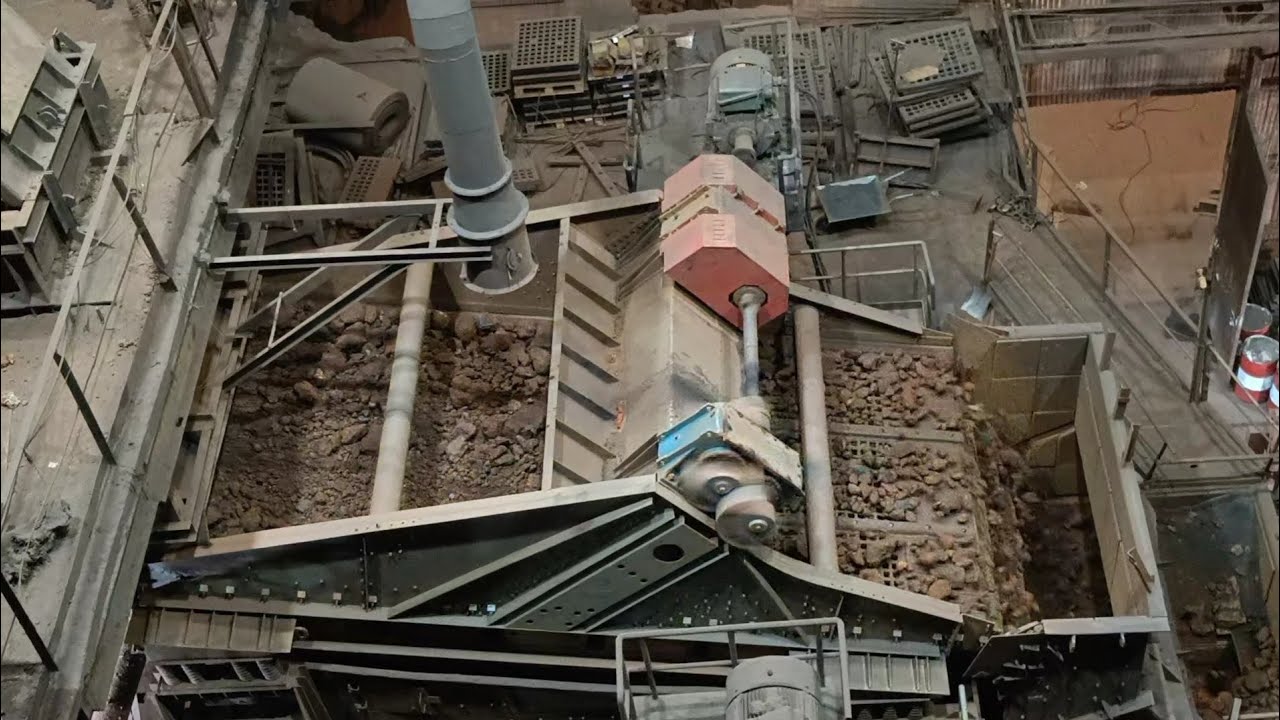 OPERATION OF SECONDARY CRUSHER IN IRON ORE CRUSHING PLANT II WORKING OF SECONDARY CRUSHER AND SCREEN