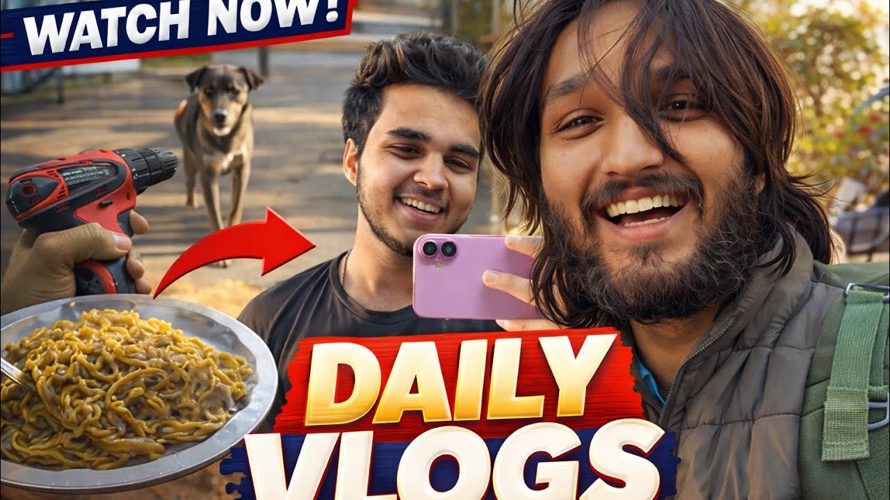 Aaj Ka Real Daily Vlog 😍 | Food 🍜 Travel 🚶‍♂️ & Full Desi Vibes | Daily Vlog