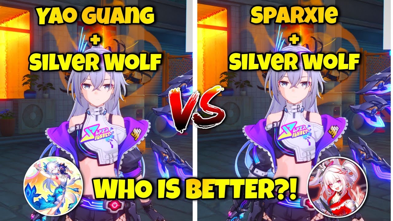 WHO IS V3 SILVER WOLF 999 BEST PARTNER? E0S1 SPARXIE VS E0S1 YAO GUANG (EASY COMPARISON)