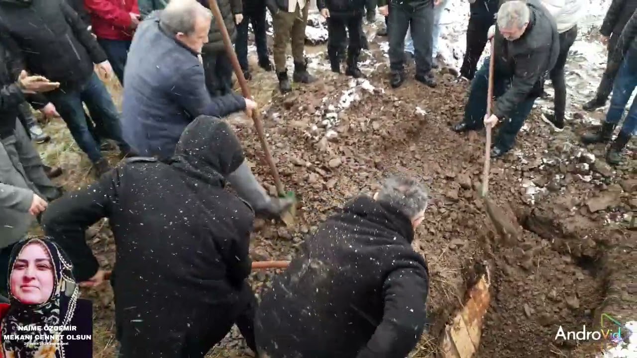 NAİME ÖZDEMİR ABLA DEFNEDİLDİ. mekanı cennet olsun(21.1.2024 pazar)