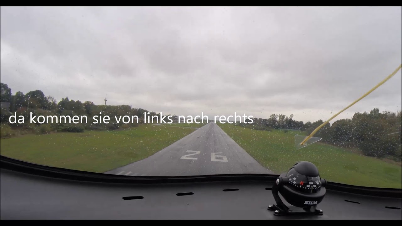 Tragschrauber und Rehe auf der Landebahn in Leer-Papenburg EDWF  2019