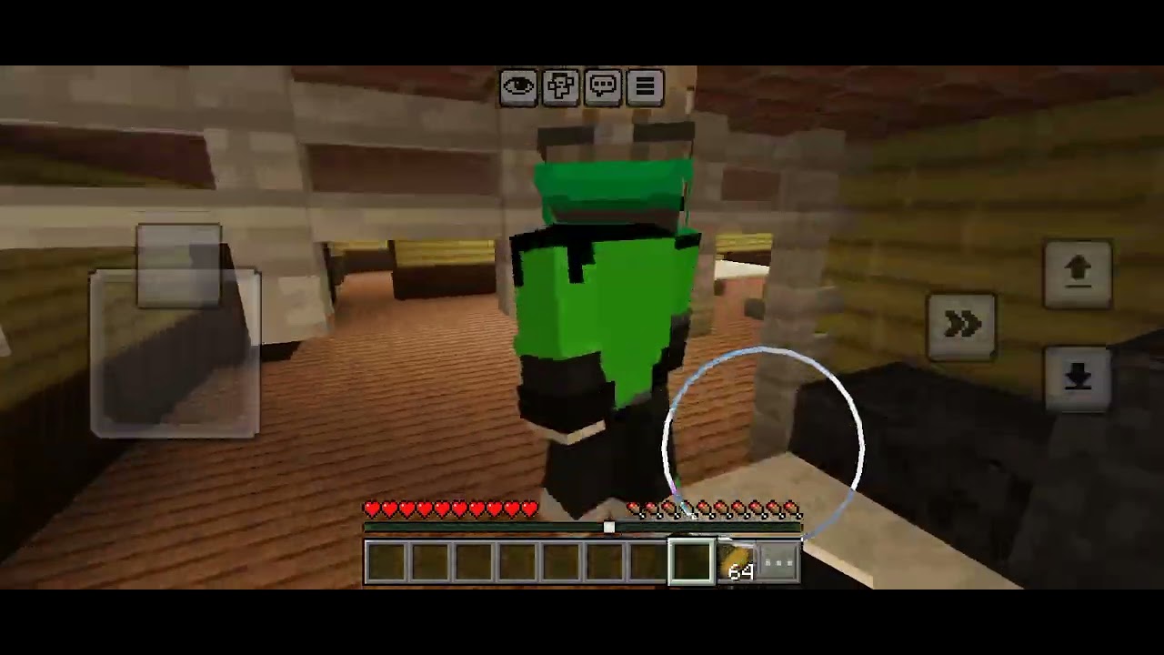 Hanif dan jiwanya bermain Minecraft map horror error