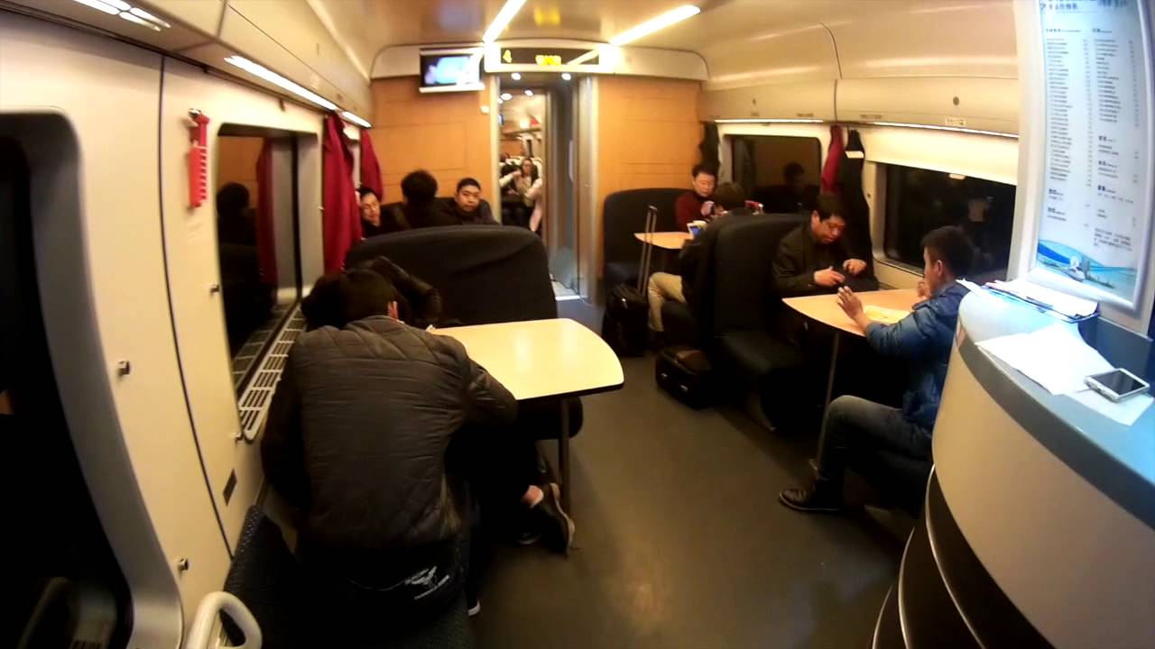 Cafe Cabin, High-speed Train in China
