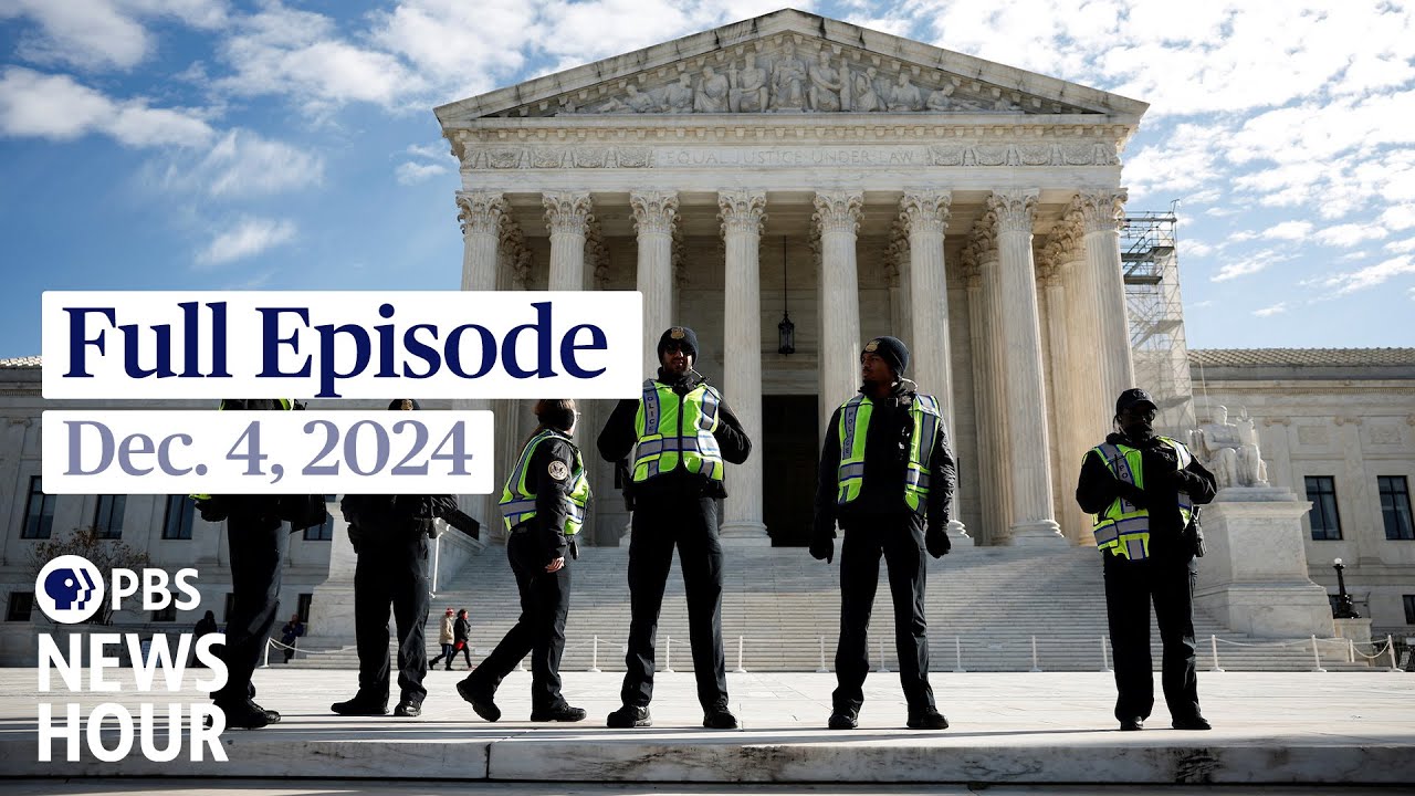 PBS News Hour West live episode, Dec. 4, 2024