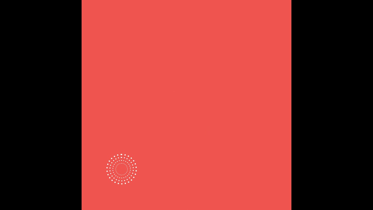 Dotted circle explosion
