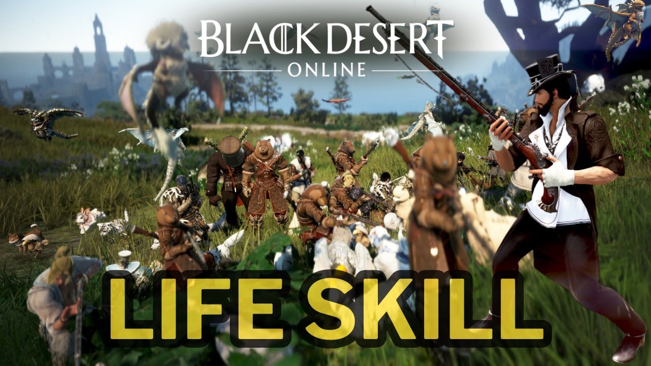 BDO Life Skill - Avcılık & Toplama | TZYP: [21/90] @Schrutify #blackdesert