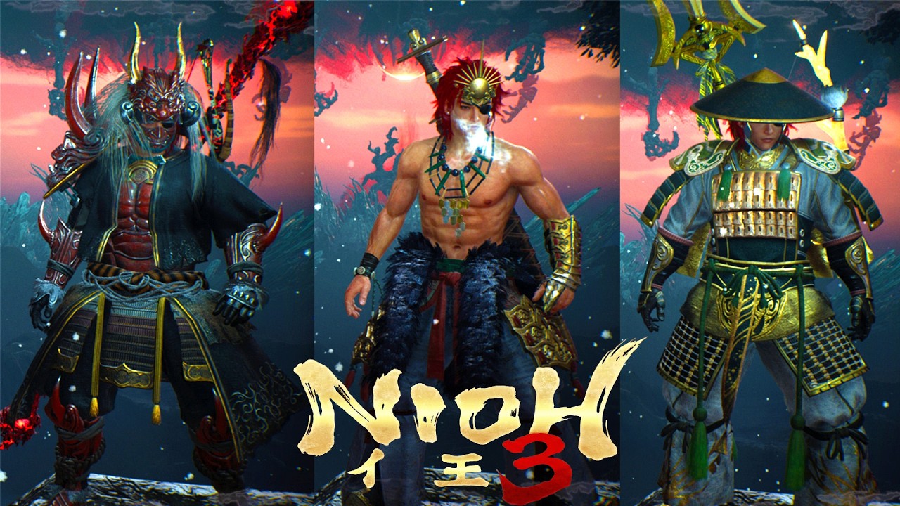 Nioh 3: All Samurai & Ninja Armor Sets