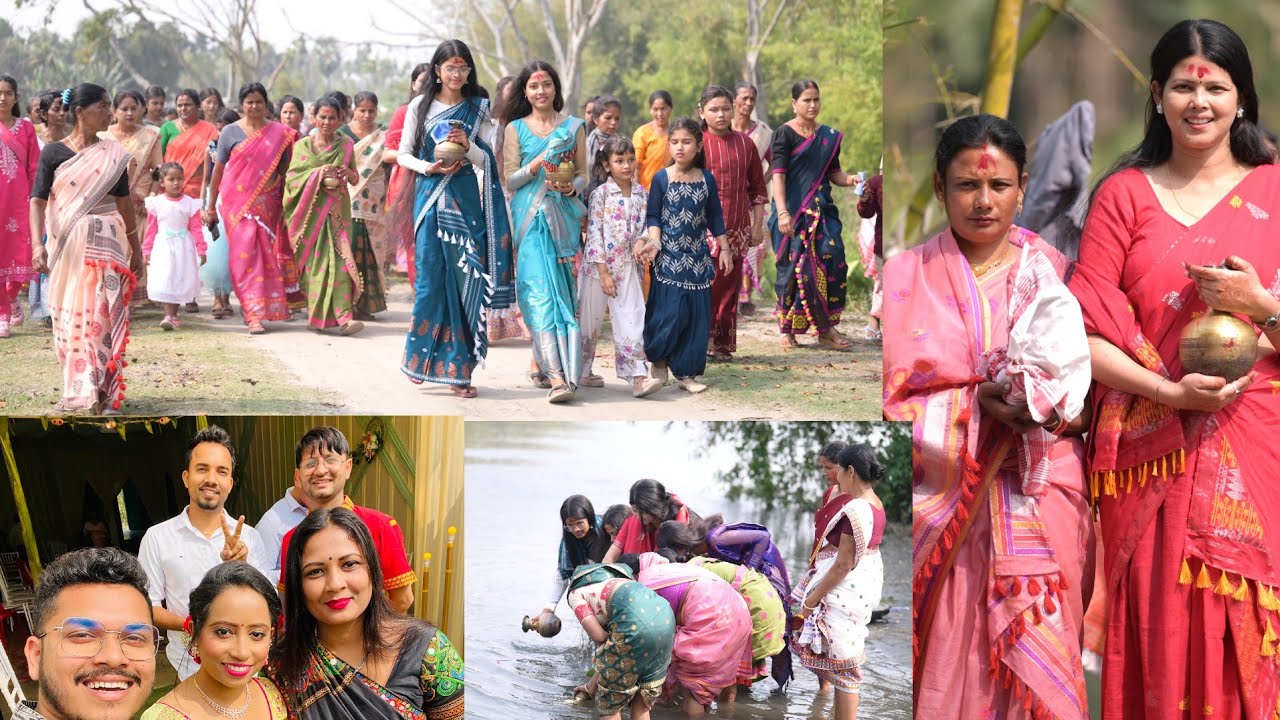 বিয়া ঘৰত পানী তুলিবলৈ যাওঁতে।। কিছু ধেমালি।।