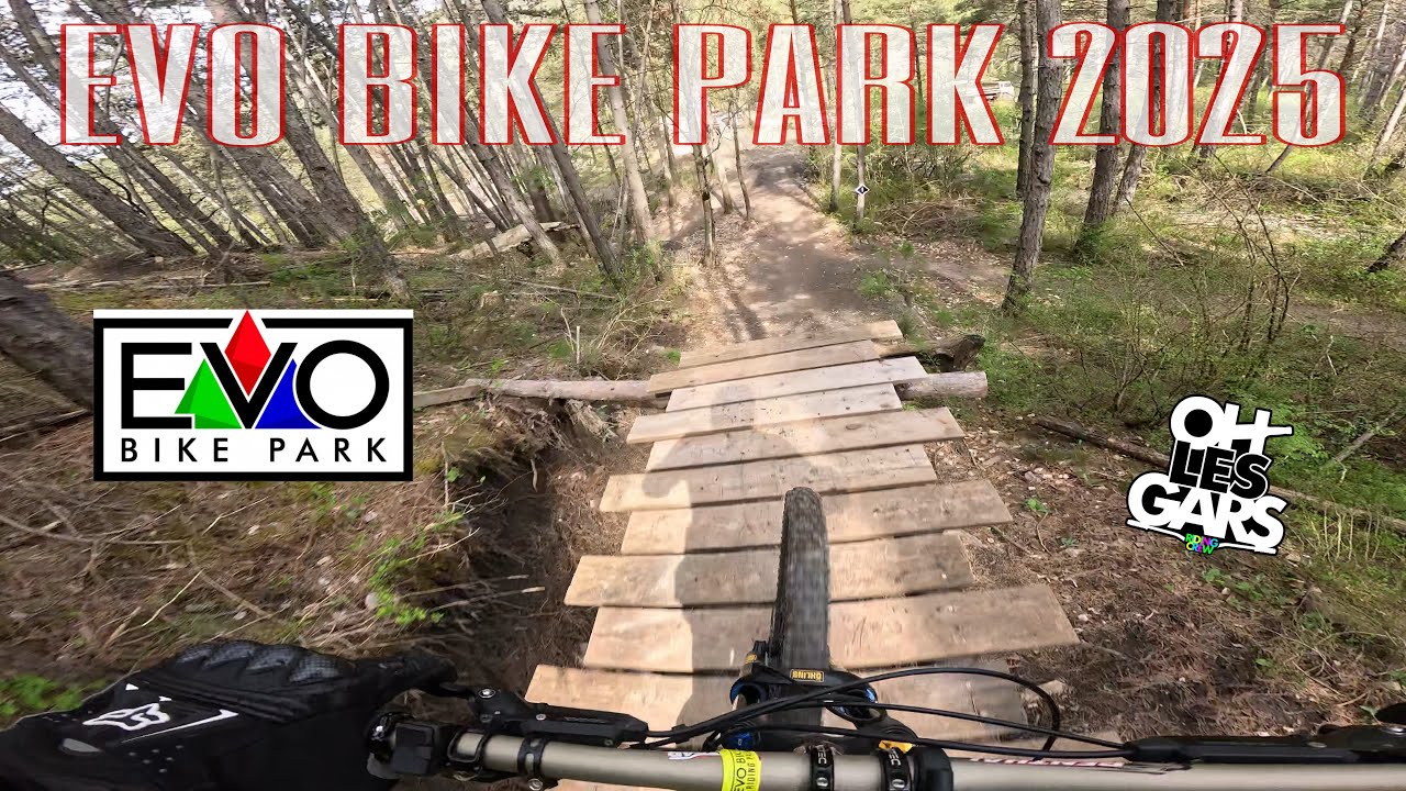 evo bike park 2025 // whip it & savage train