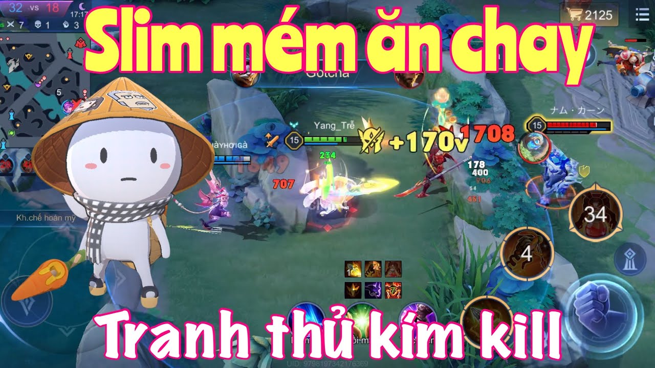 Slim thỏ mém ăn chay không tranh thủ là đói kill - LQMB
