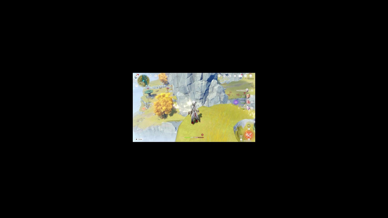 Explore liyua with Columbina ,  Genshin impact .