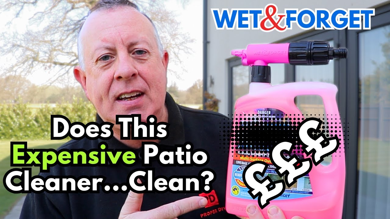 Expensive Patio Cleaner - but does it clean?
