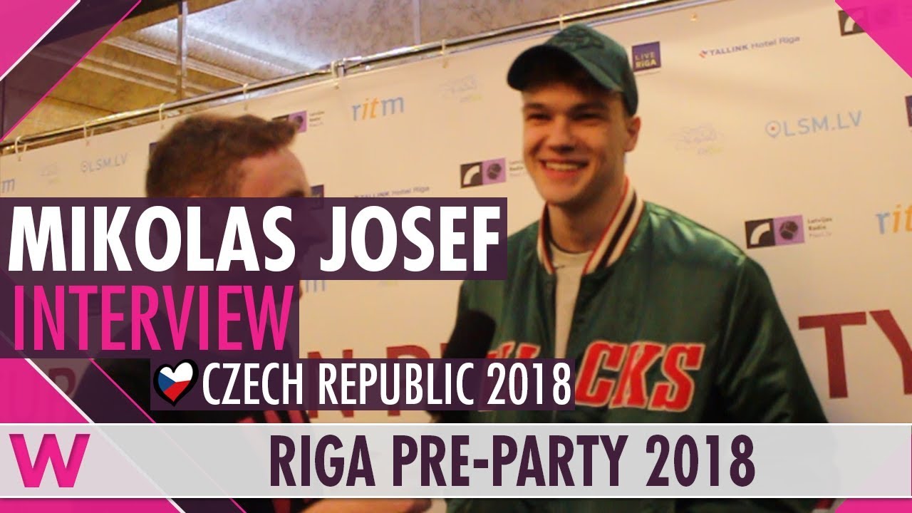 Mikolas Josef (Czech Republic 2018) Interview | Eurovision Pre-Party Riga 2018