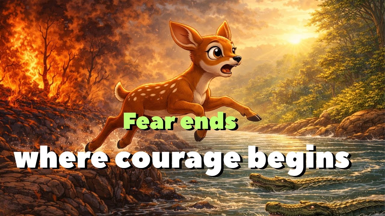 Fear never leaves. But courage decides who you become | The Daily Wisdom Tales