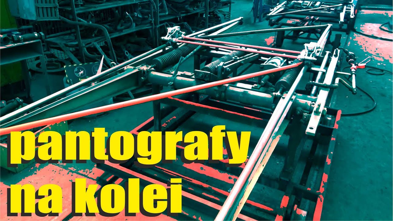 Parę sł&oacute;w o&hellip; ODCINEK 104 &ndash; Jak pracuje odbierak prądu? PANTOGRAFY NA KOLEI #kolej