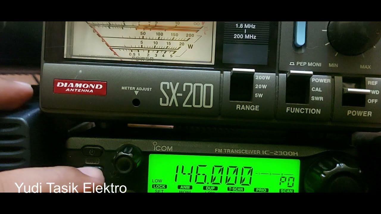 ADJUST POWER RF ICOM IC 2300 H