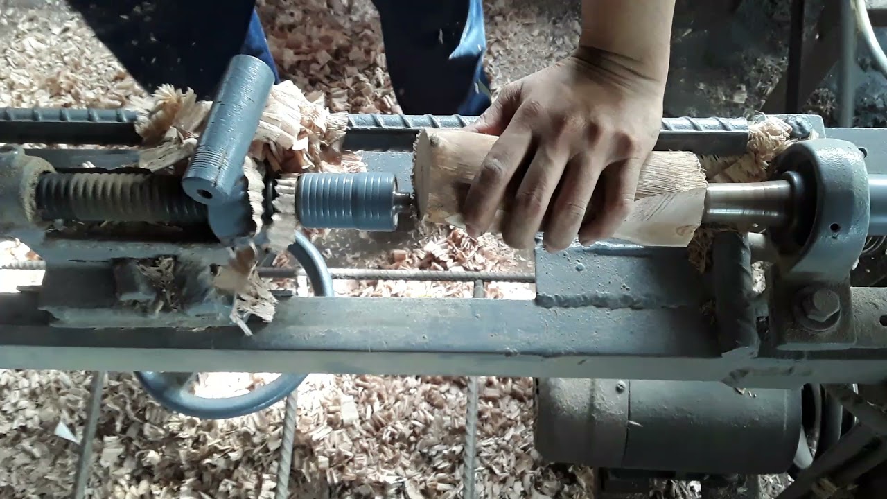 chia sẽ cách tiện cán dao vừa nhanh vừa đẹp của.LÒ RÈN BẢY AN.